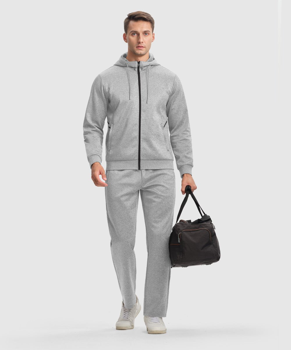 Men's Performance Full Zip Lounge Sets - TBMPOY