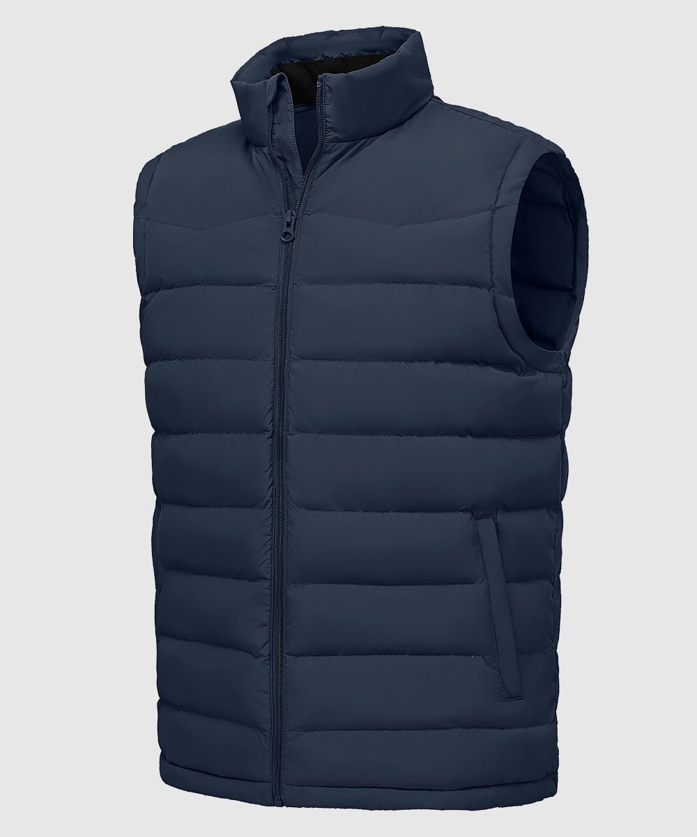 Men's Lightweight Puffer Quilted Sleeveless Jacket - TBMPOY