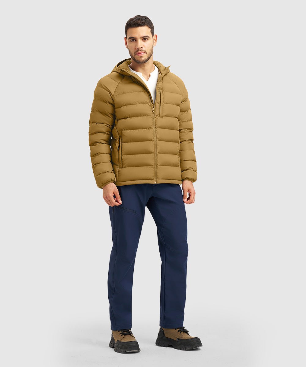 Men's Outdoor Insulated Puffer - Filled Jacket - TBMPOY
