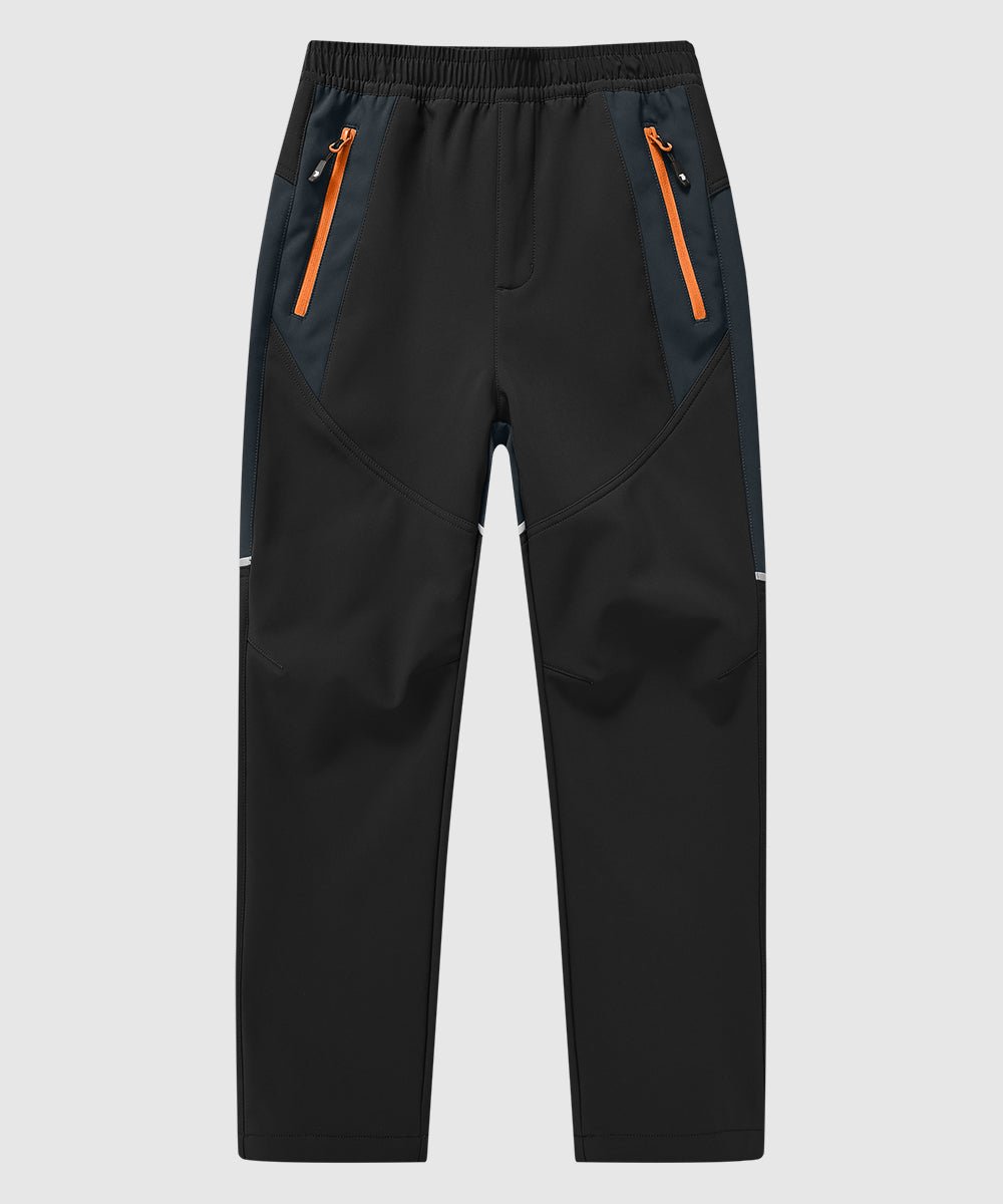 Boys' Outdoor Fleece - Lined Hiking Pants - TBMPOY