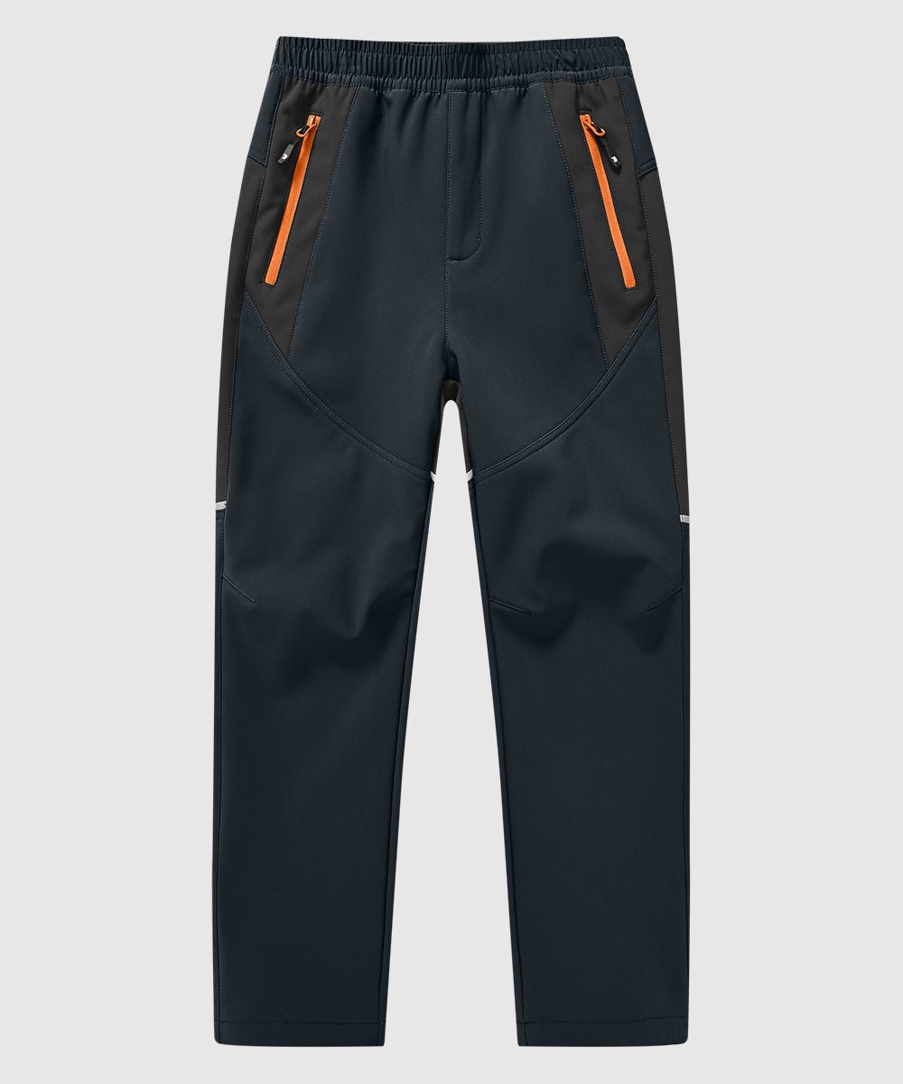 Boys' Outdoor Fleece - Lined Hiking Pants - TBMPOY