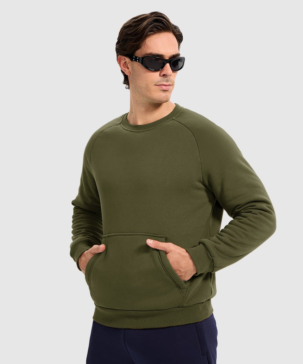 Men's Cotton Stretch Commuting Pullover - TBMPOY