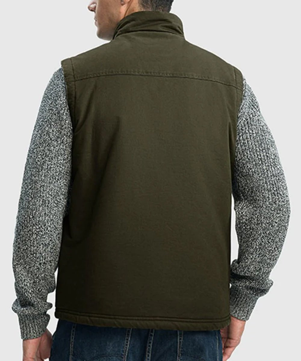 TBMPOY Men's Fleece Classic Workwear Thermal Vest - TBMPOY