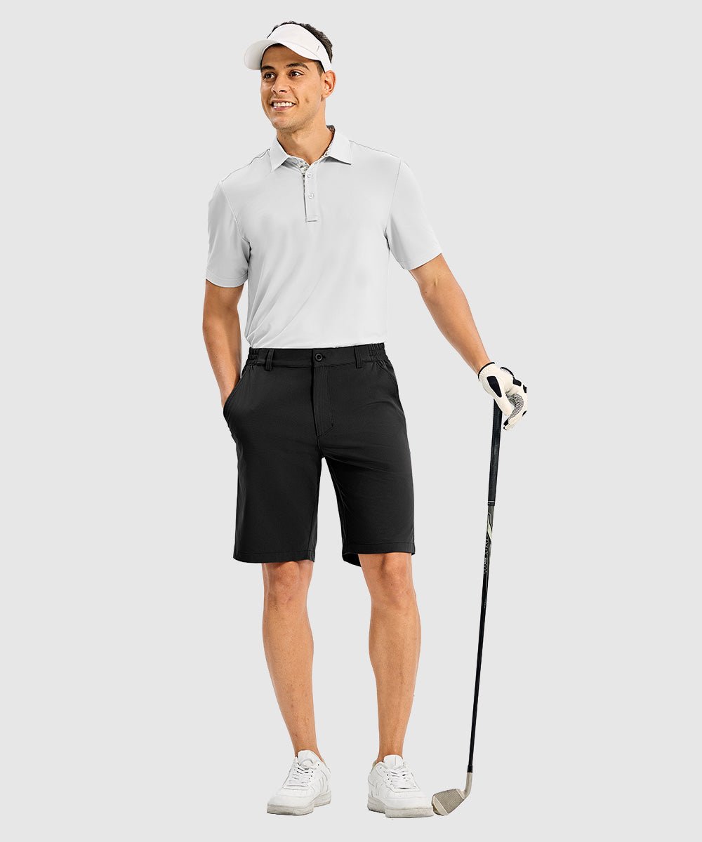 Men's Moisture - Wicking Golf Enthusiast Shorts - TBMPOY