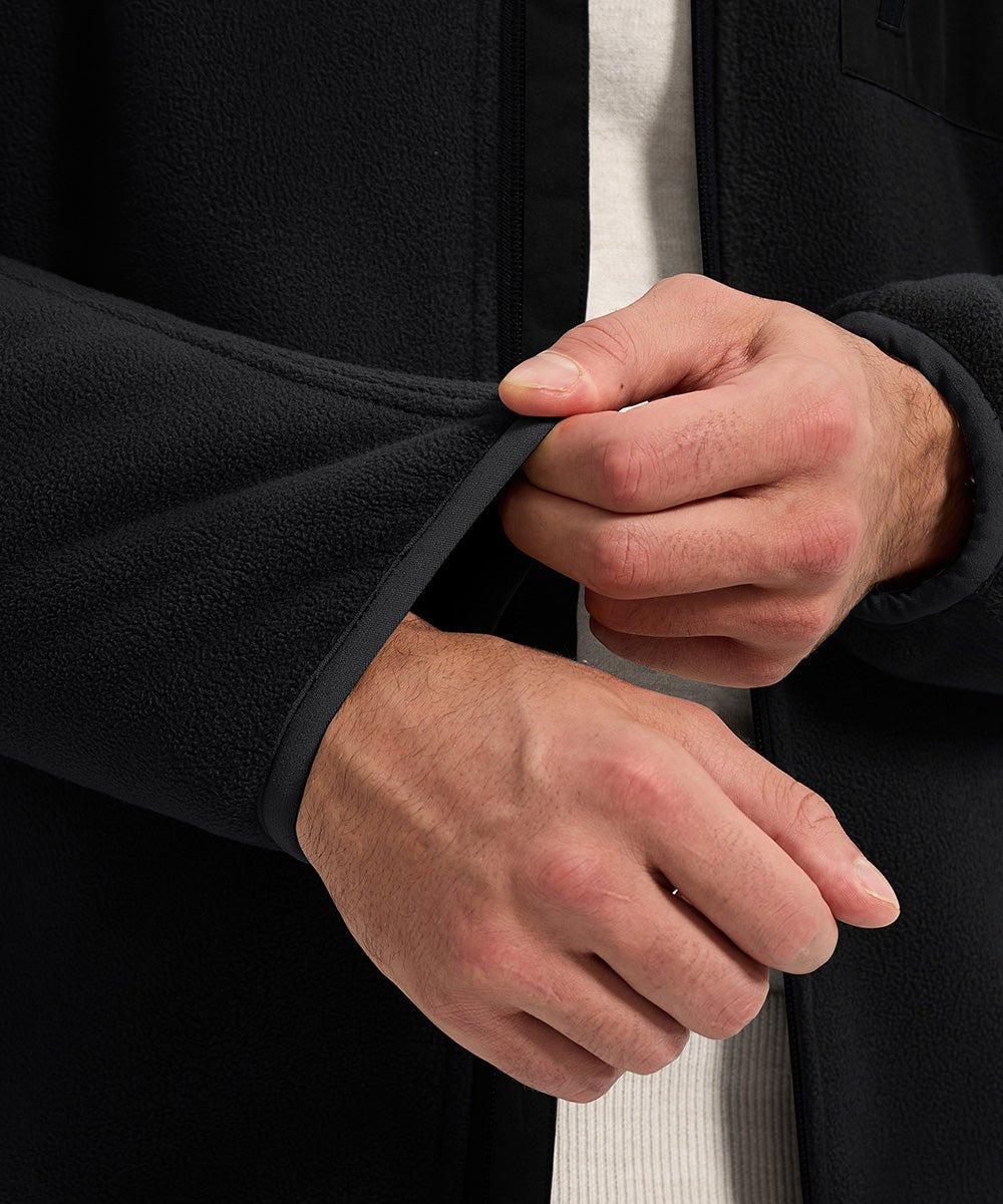 Men's Chest Pocket Fleece Jacket - TBMPOY