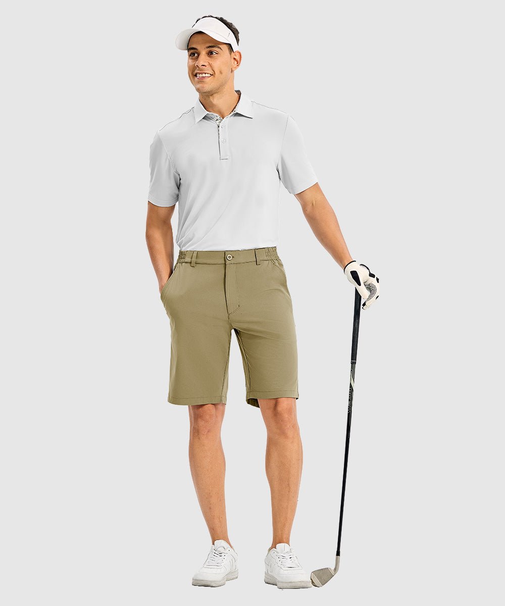 Men's Moisture - Wicking Golf Enthusiast Shorts - TBMPOY