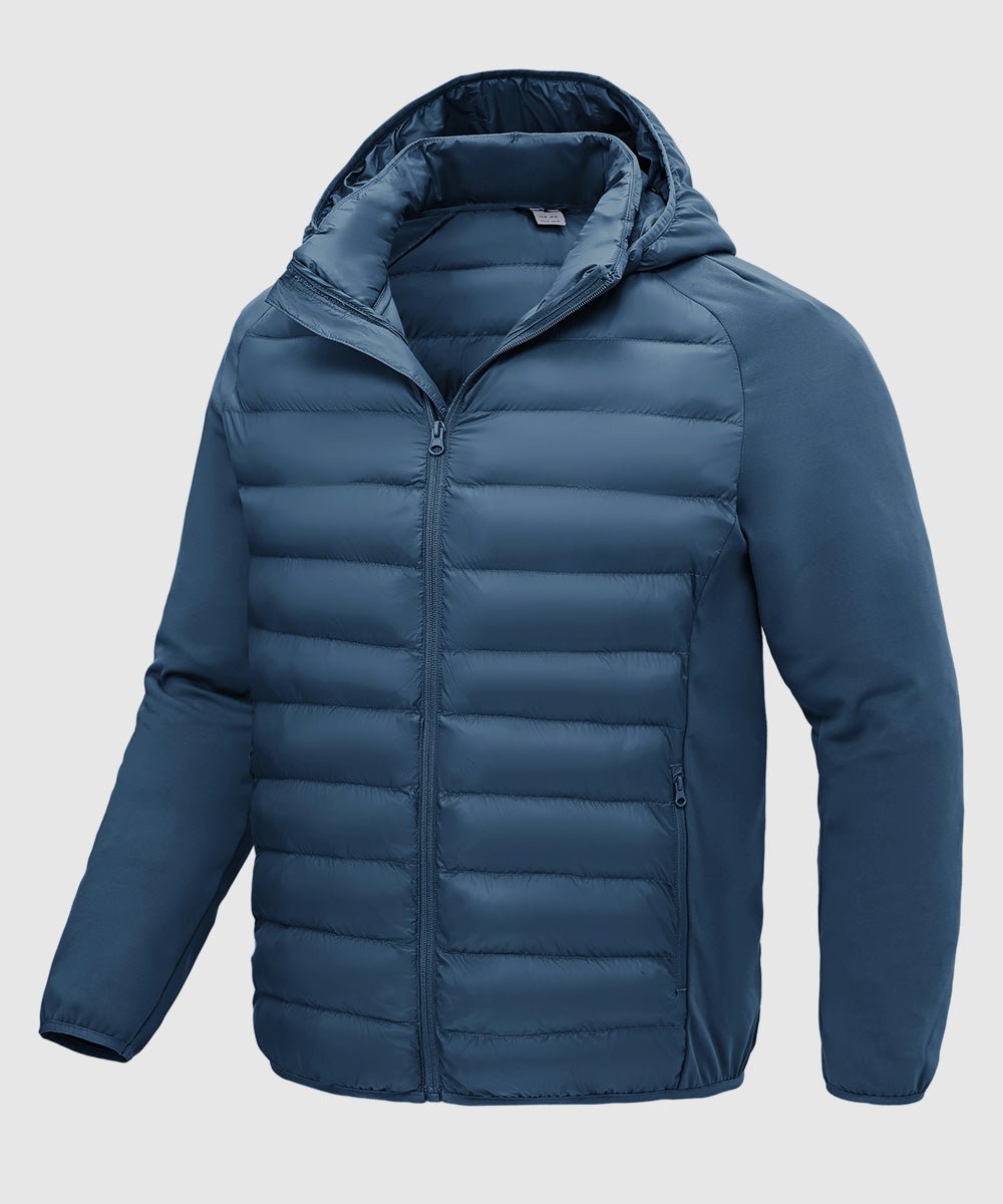 Men's Versatile Water - Repellent Hooded Puffer Coat - TBMPOY