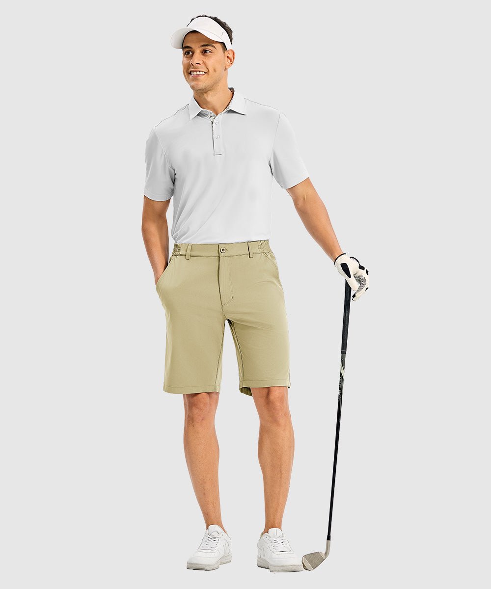 Men's Moisture - Wicking Golf Enthusiast Shorts - TBMPOY