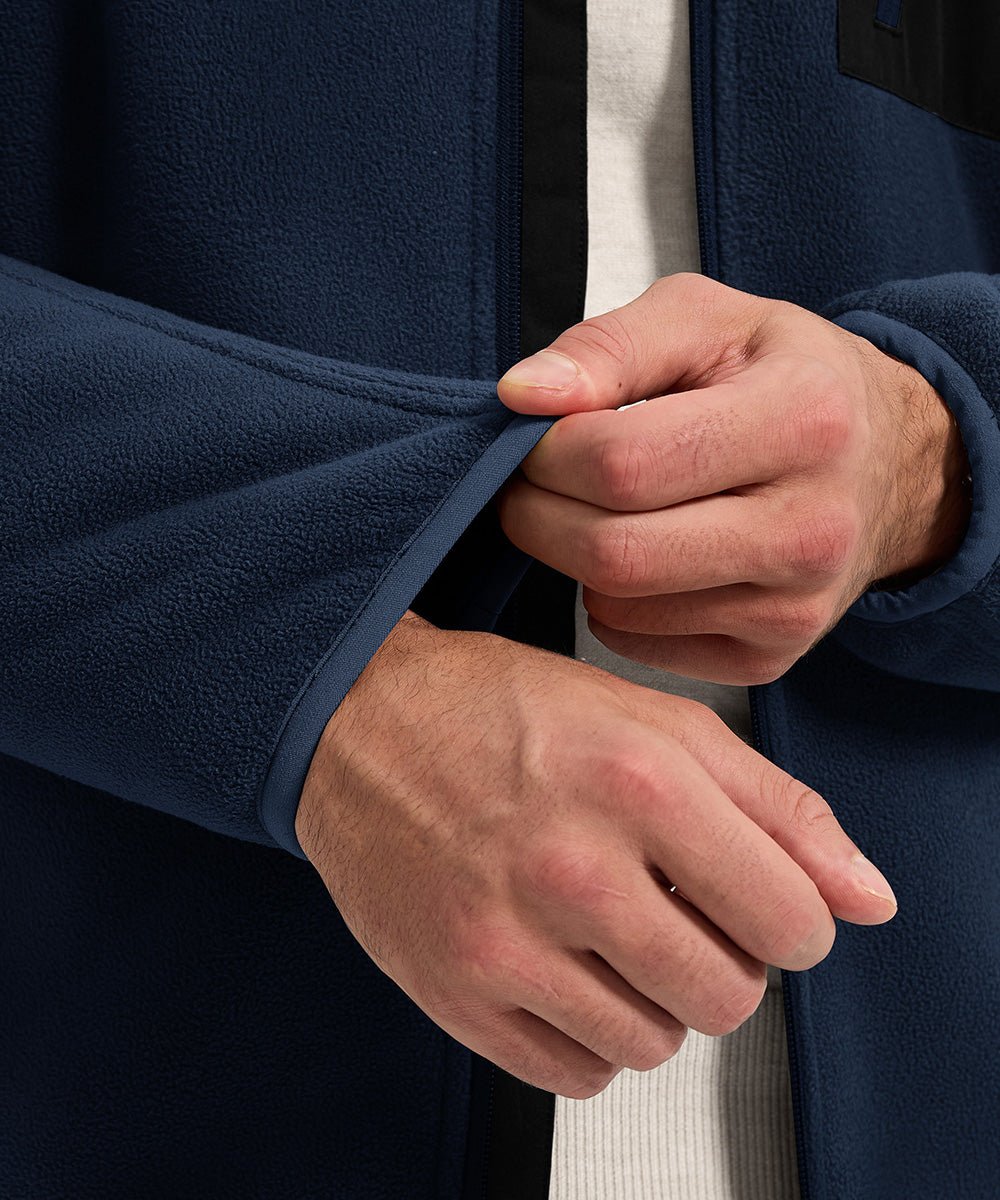 Men's Chest Pocket Fleece Jacket - TBMPOY