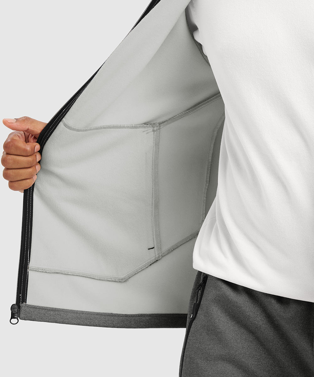 Men's Fleece - Lined Full - Zip Front Training Set - TBMPOY