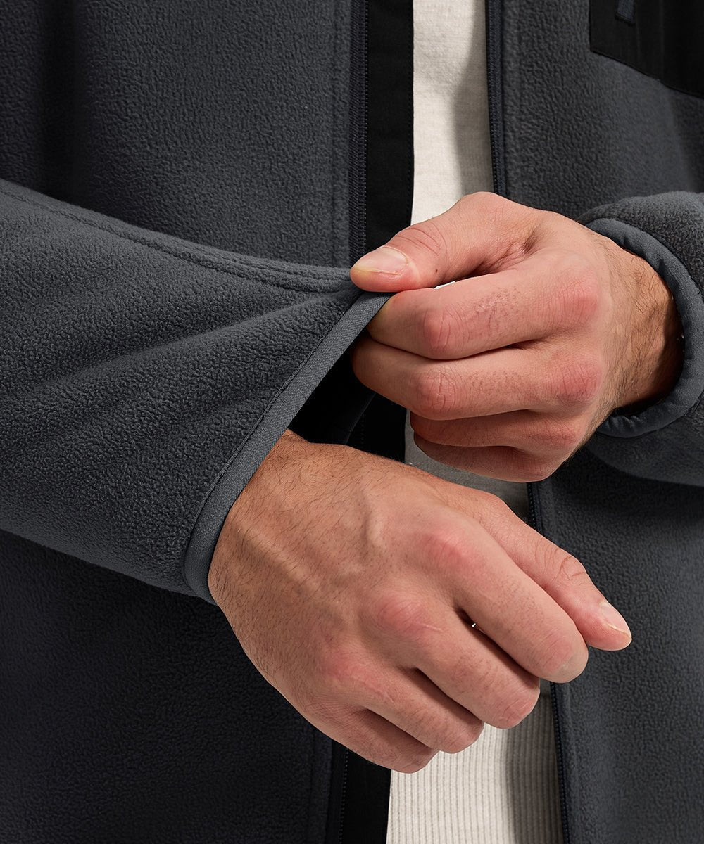 Men's Chest Pocket Fleece Jacket - TBMPOY