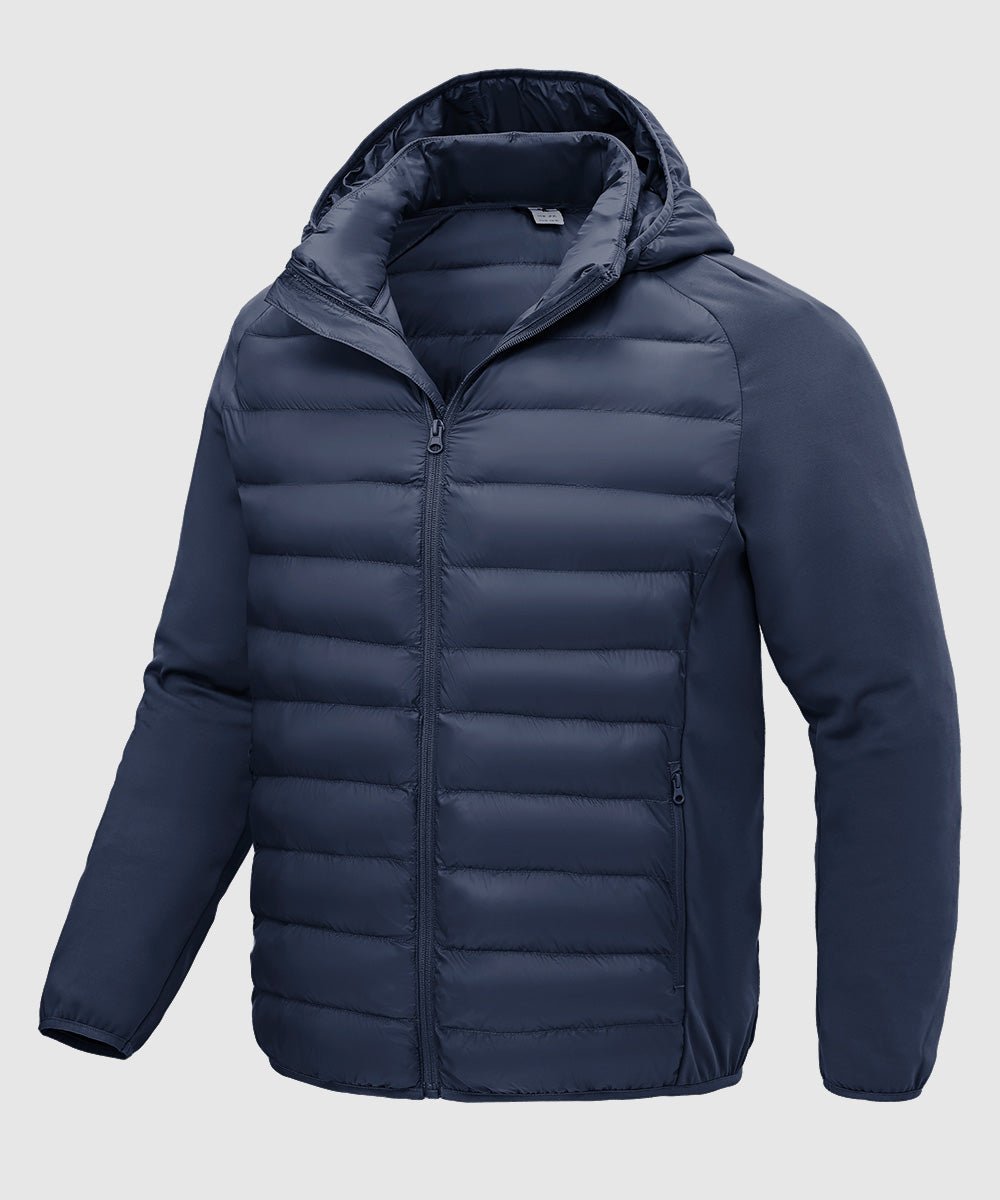 Men's Versatile Water - Repellent Hooded Puffer Coat - TBMPOY