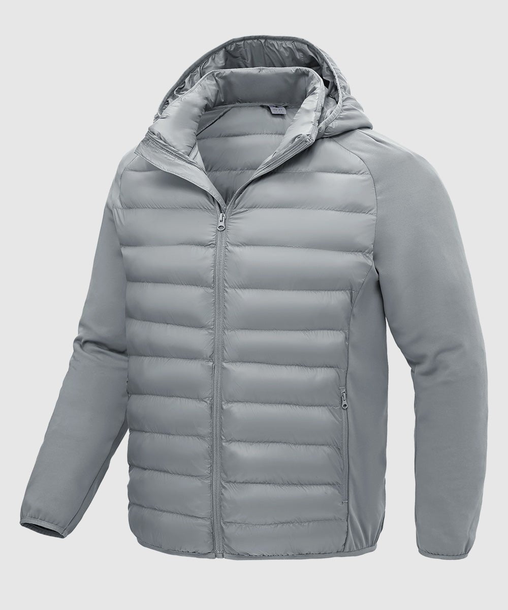 Men's Versatile Water - Repellent Hooded Puffer Coat - TBMPOY