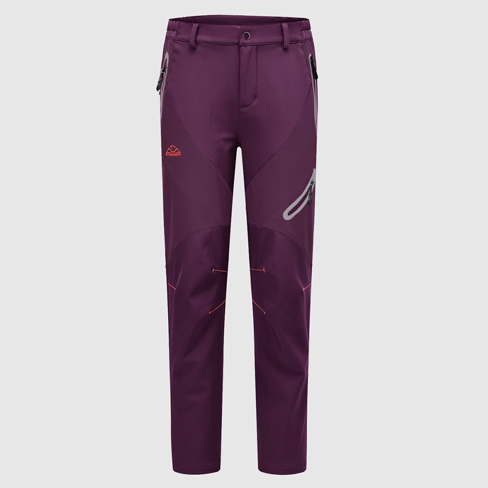 Women's Windproof Fleece Lined Hiking Pants - TBMPOY