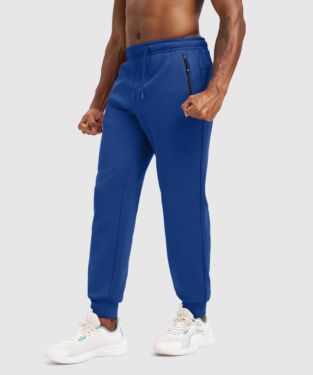 Men's Jogging Workout Gym Warm Up Suits With Hood - TBMPOY