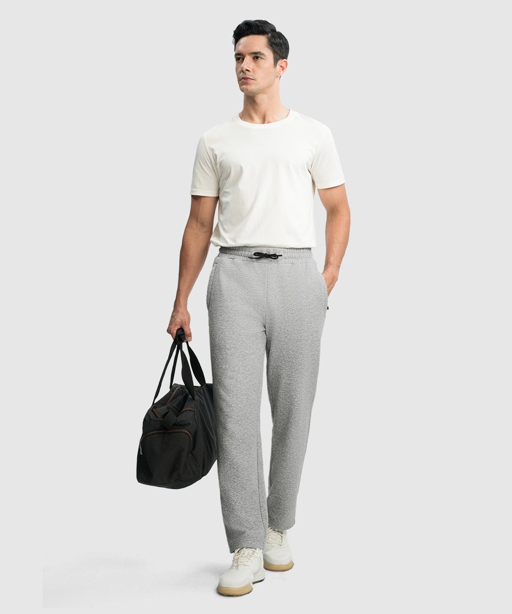 Men's Cotton Polyester Polar Fleece Sweatpants - TBMPOY