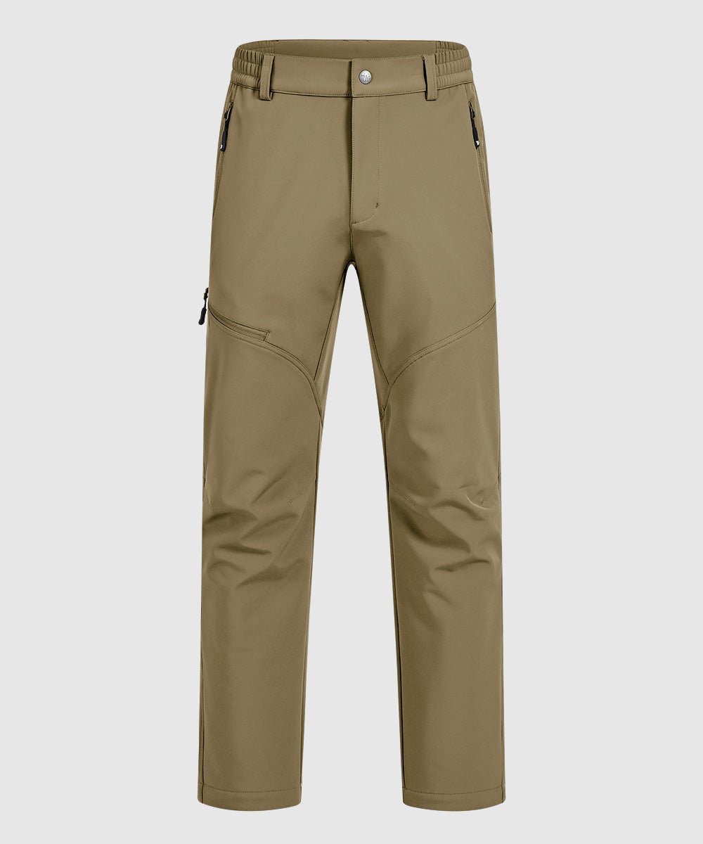 Men's Durable Fleece - Stretch Outdoor Hiking Pants - TBMPOY