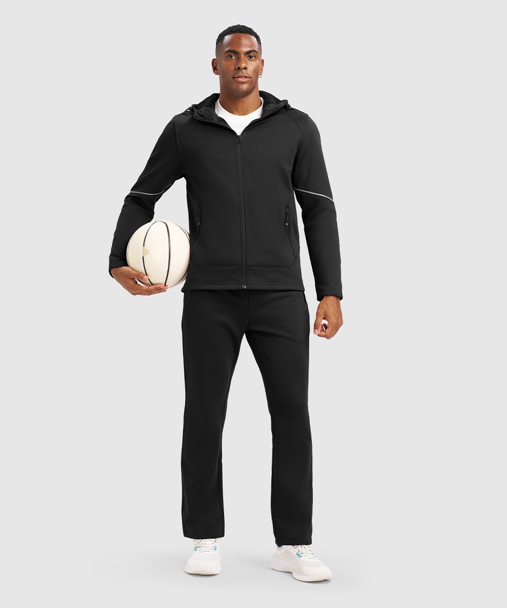 Men's Fleece - Lined Full - Zip Front Training Set - TBMPOY