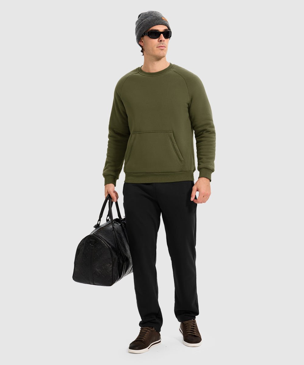 Men's Cotton Stretch Commuting Pullover - TBMPOY