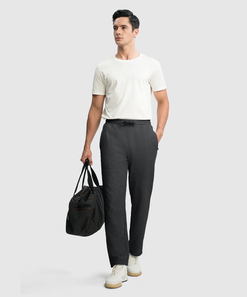 Men's Cotton Polyester Polar Fleece Sweatpants - TBMPOY