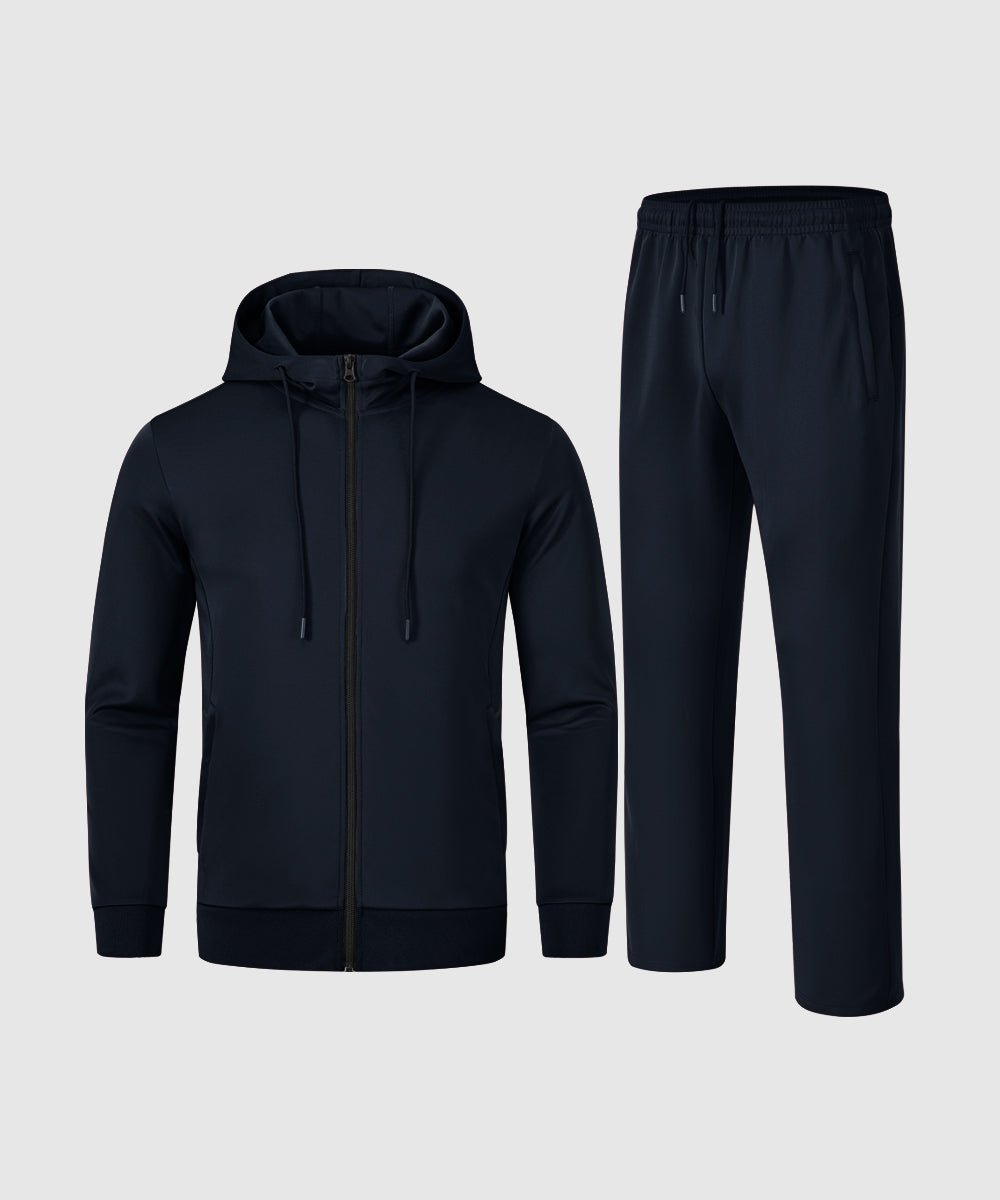 Men's Warm Classic Full Zip Tracksuits - TBMPOY