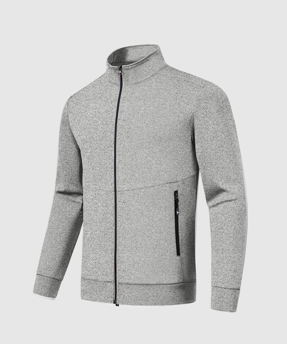 Men's Full Zip Elastic Sports Jacket - TBMPOY