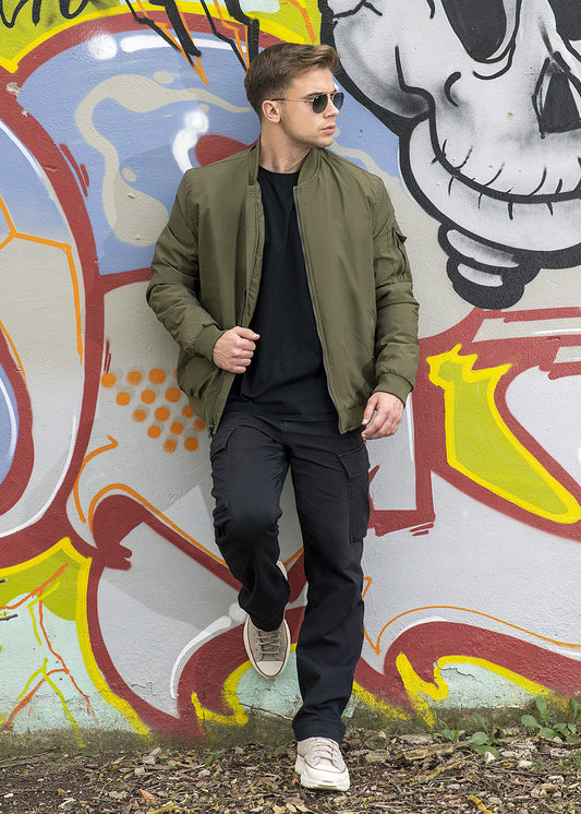 Men's Work Bomber Jacket Outerwear