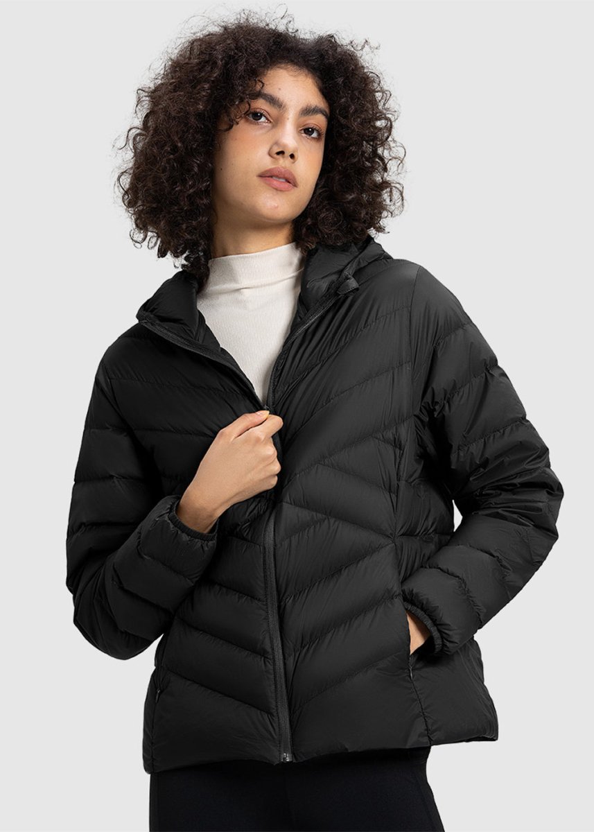 Women's Microlight Packable Puffer Jacket - TBMPOY