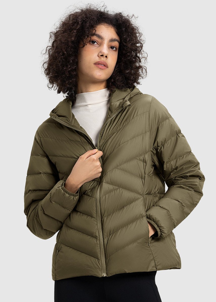 Women's Microlight Packable Puffer Jacket - TBMPOY