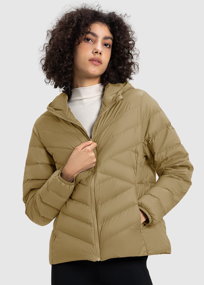 Women's Microlight Packable Puffer Jacket - TBMPOY