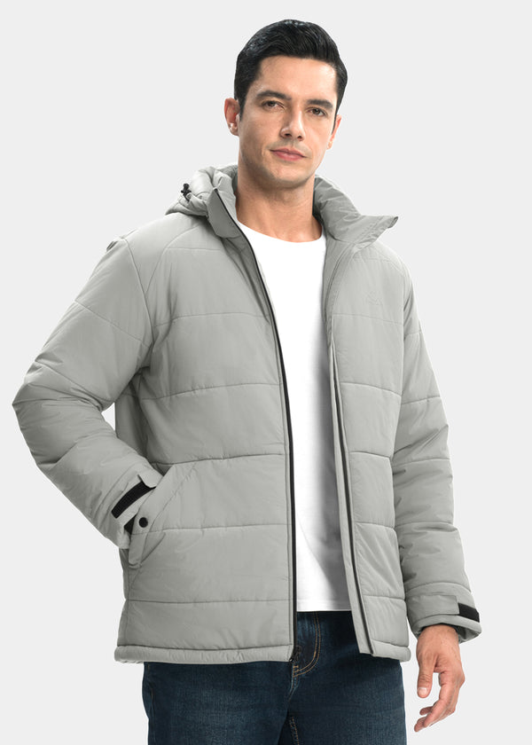 Men's Mid-length Wool Fleece Lining Jacket