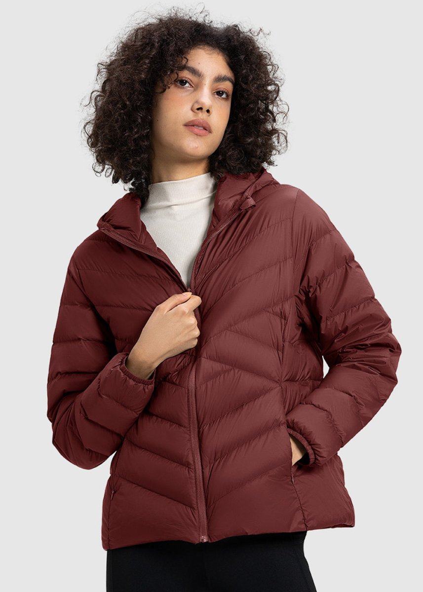 Women's Microlight Packable Puffer Jacket - TBMPOY