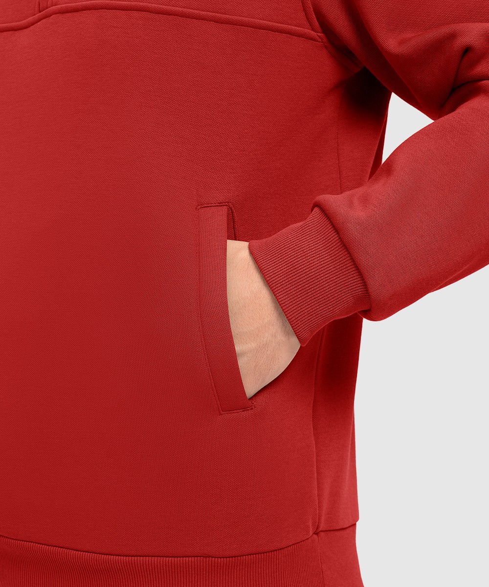 Men's 1/4 Zip Warm Fleece Pullover - TBMPOY