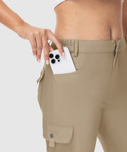 Women's Outdoor Leg Length Adjustable Straight Pants - TBMPOY