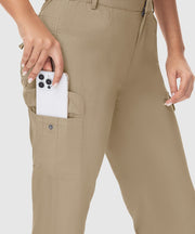 Women's Outdoor Leg Length Adjustable Straight Pants - TBMPOY
