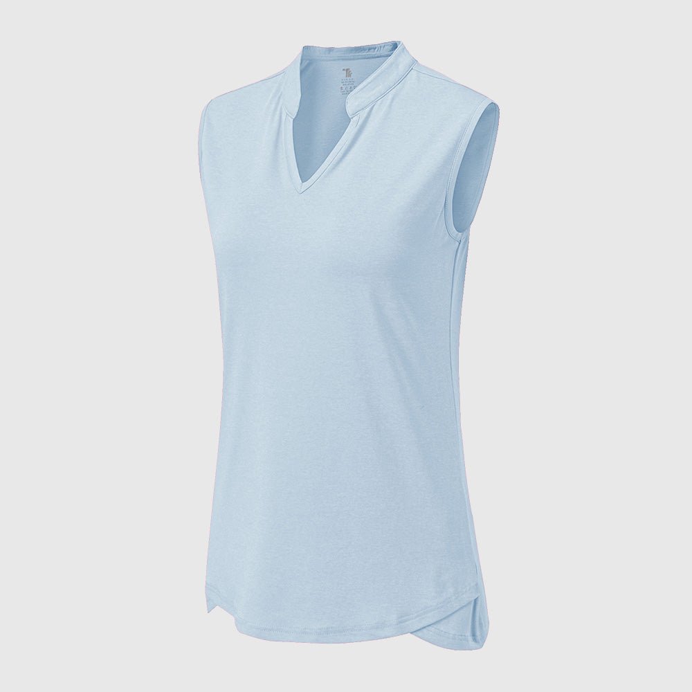 Women's UPF 50+ Sleeveless Athletic Tank Shirts - TBMPOY