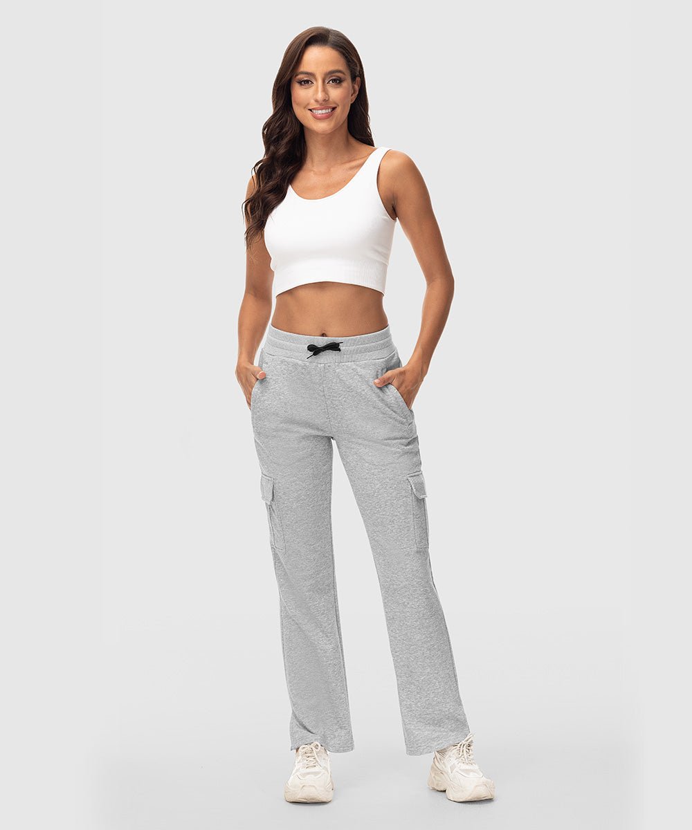 Women's Straight-Leg Work Out Cargo Pants - TBMPOY