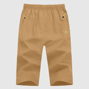 Men's 3/4 Below Knee Outdoor Cargo Capri Shorts - TBMPOY