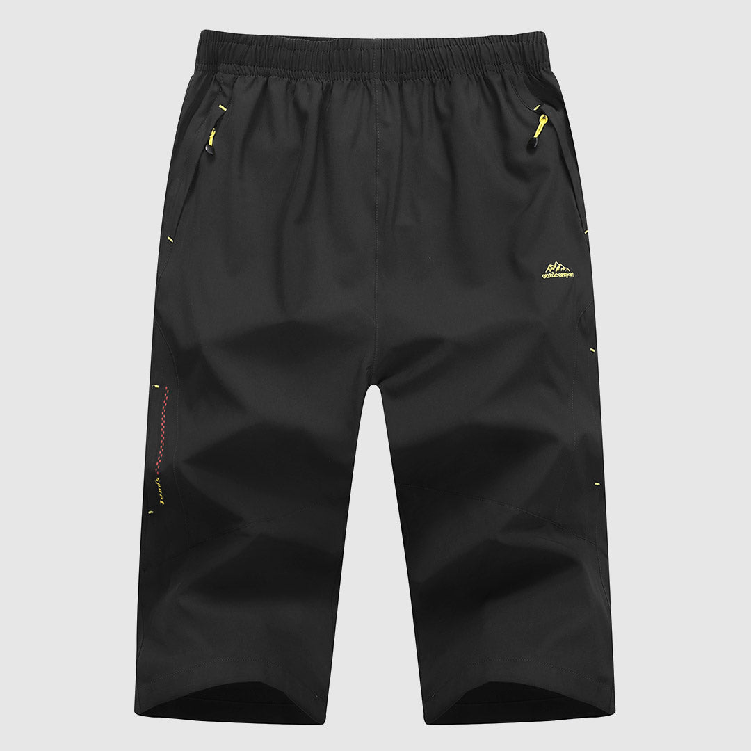 Men's 3/4 Below Knee Outdoor Cargo Capri Shorts - TBMPOY