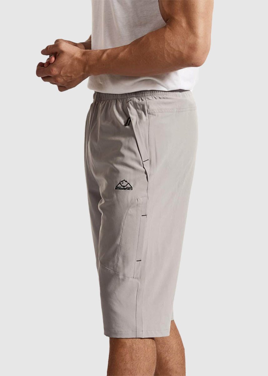 Men's 3/4 Below Knee Outdoor Cargo Capri Shorts - TBMPOY