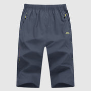 Men's 3/4 Below Knee Outdoor Cargo Capri Shorts - TBMPOY