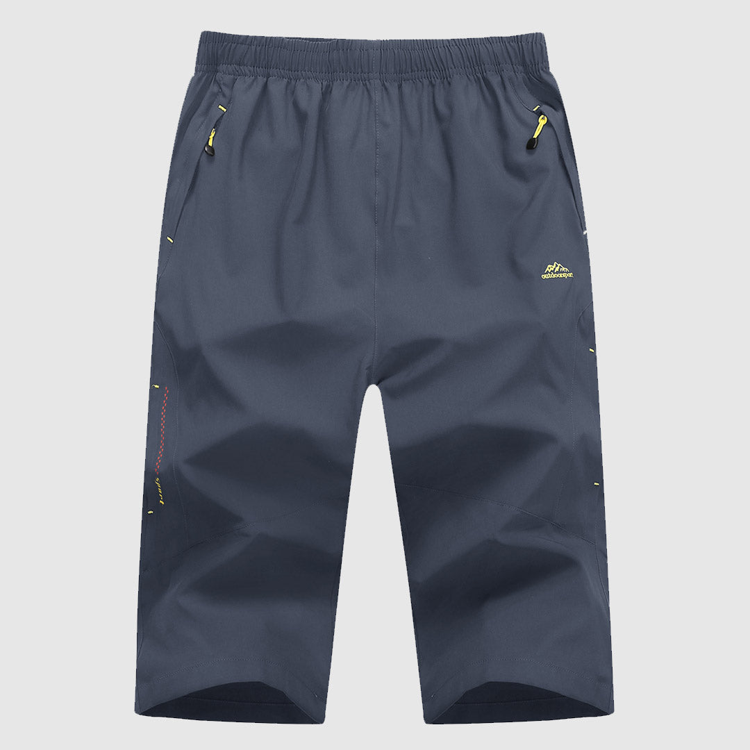 Men's 3/4 Below Knee Outdoor Cargo Capri Shorts - TBMPOY