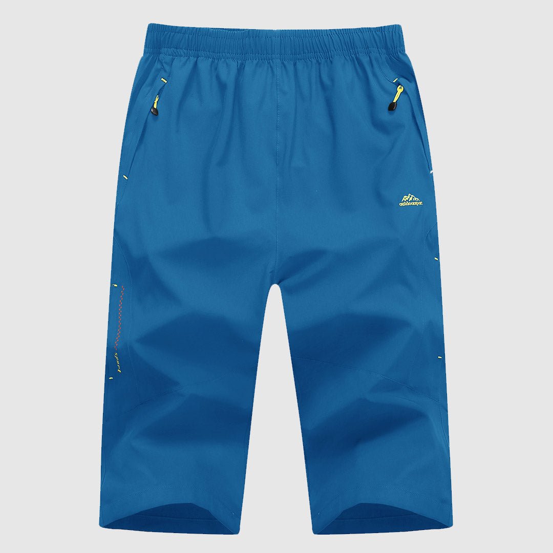 Men's 3/4 Below Knee Outdoor Cargo Capri Shorts - TBMPOY