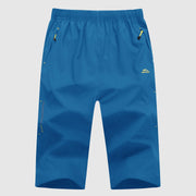 Men's 3/4 Below Knee Outdoor Cargo Capri Shorts - TBMPOY