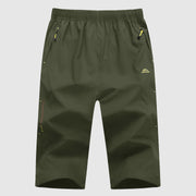Men's 3/4 Below Knee Outdoor Cargo Capri Shorts - TBMPOY
