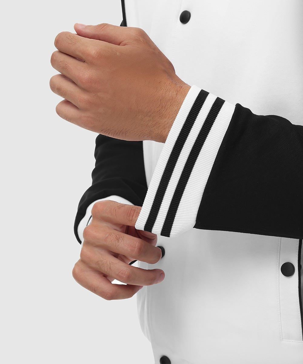 Men's Casual Baseball Letterman Bomber Jackets - TBMPOY