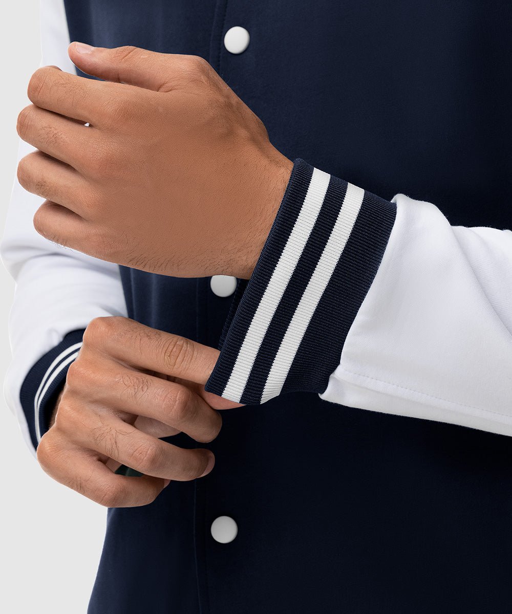 Men's Casual Baseball Letterman Bomber Jackets - TBMPOY