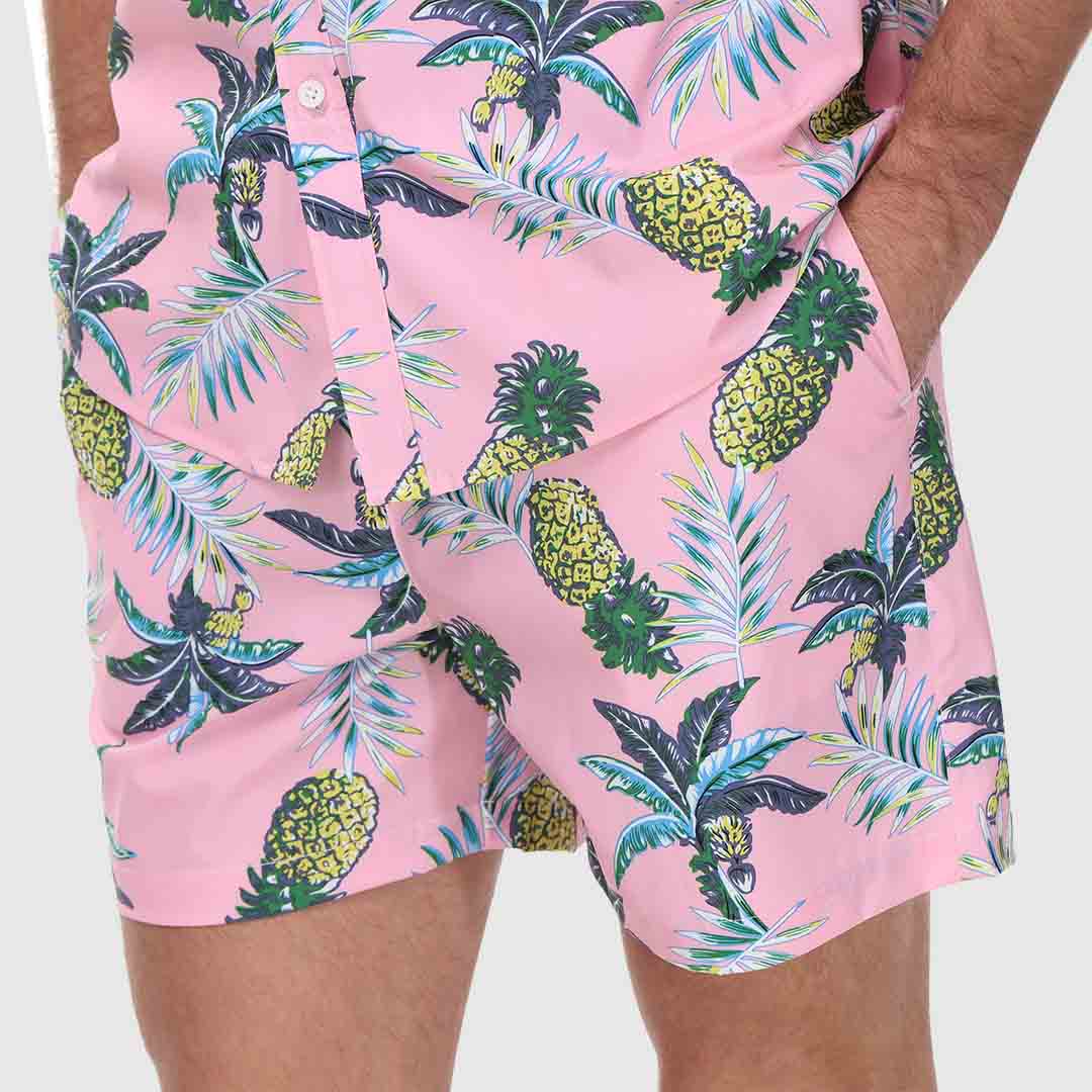 Men's Hawaiian Beach Casual Flower Suits - TBMPOY