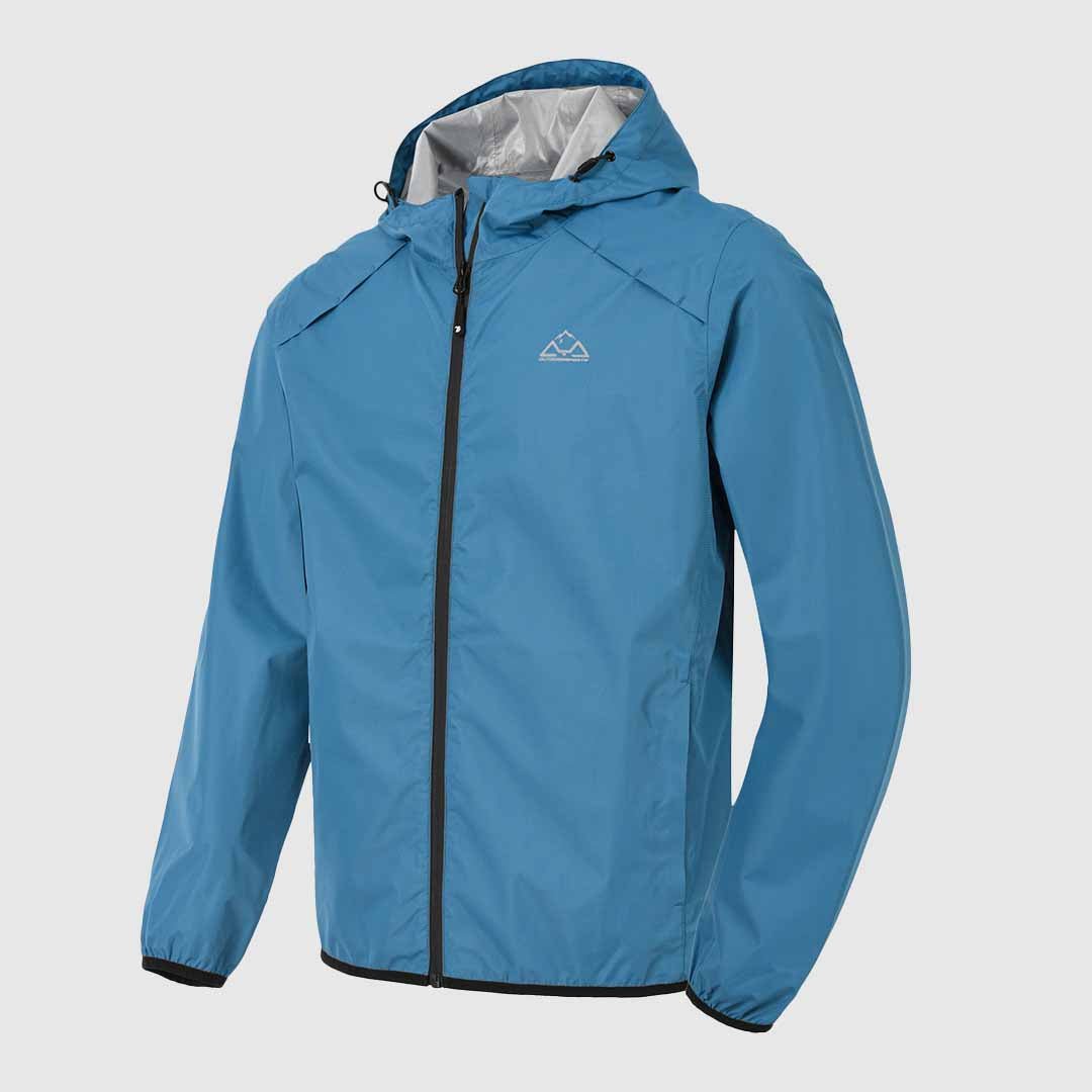 Men's lightweight packable rain jacket sale