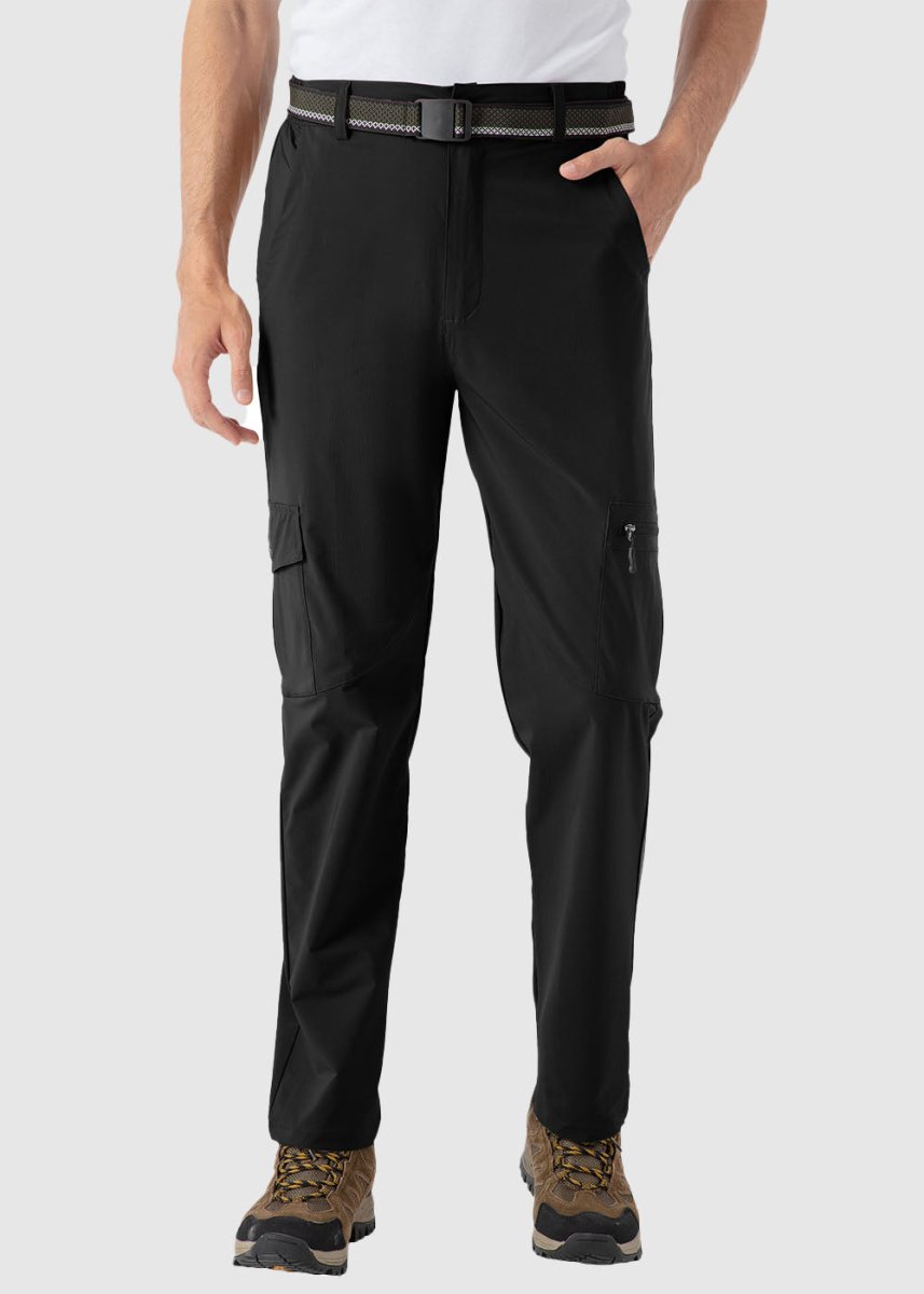 Men's Lightweight Stretch Water Resistant Cargo Pants - TBMPOY
